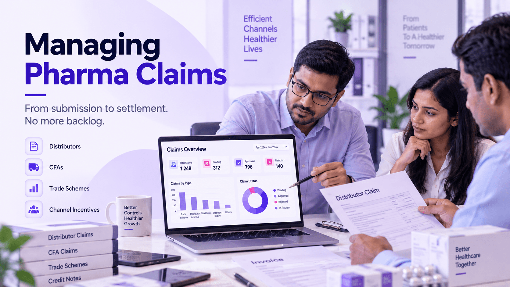 Managing Distributor, CFA & Trade Scheme Claims in Pharma: Ending the Claims Backlog